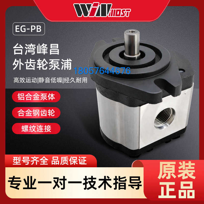 台湾峰昌WINMOST齿轮油泵EG-PB-F8 F11 F12 F13 F14 F16 F17 F19