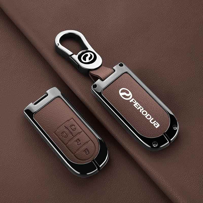 适用马来西亚派洛多PERODUA北鹿大汽车钥匙套全包金属保护壳高档