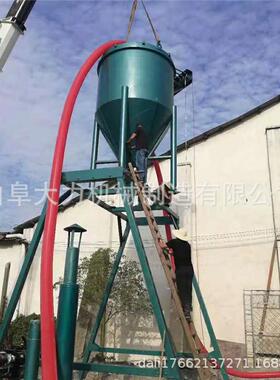 水泥粉灌装运输车气力输送机粉料集装箱自吸式清灰吸灰机