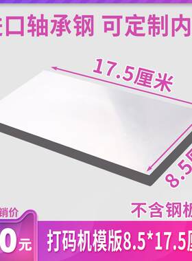 2P8085X175mm手动打码机打生产日期钢板手持打码器模版喷码机移印