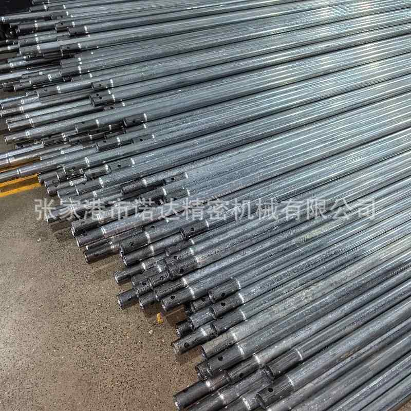 金属管材扩口打孔设备不锈铝钢管用诺达管上自动料双头缩管冲孔机