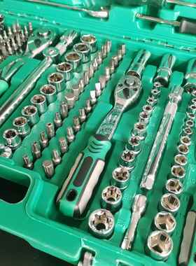 21套6件套组29151套24齿72齿棘筒轮扳手套装汽修修筒扳机手