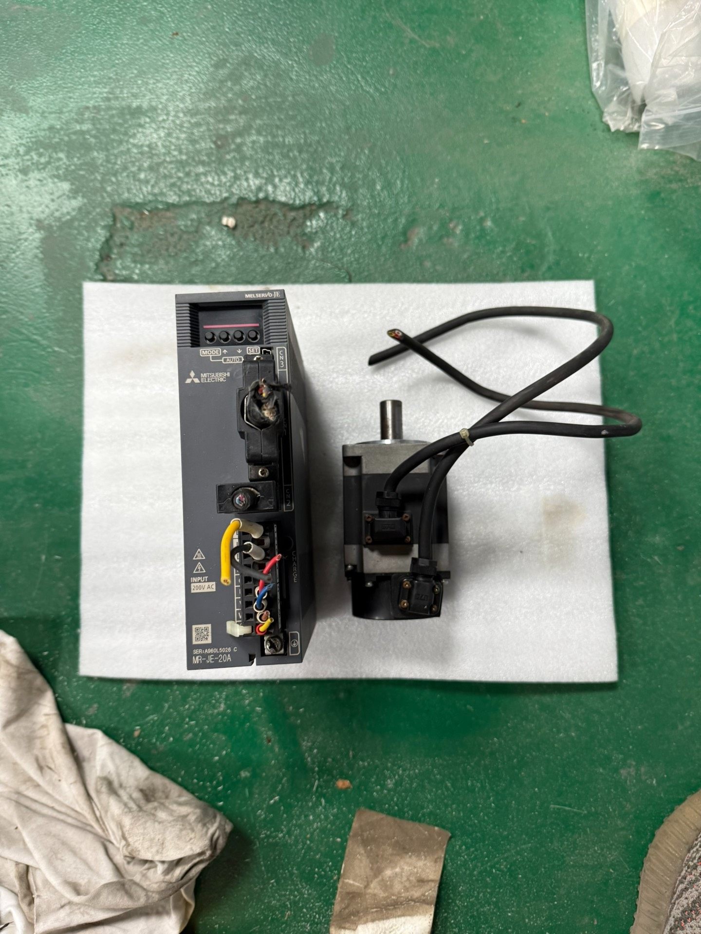 三菱伺服200瓦套装