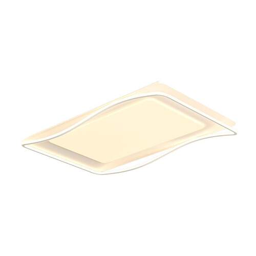 客厅吸顶灯现代简约北欧长方形大厅灯led奶油风餐厅卧室中山灯具