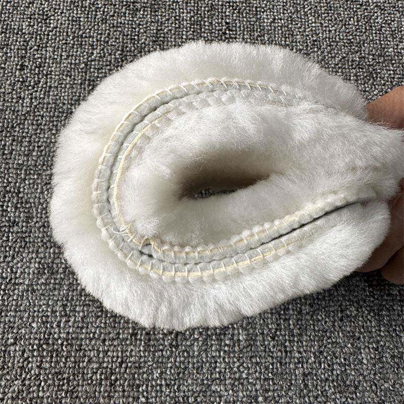 冬季羊毛鞋垫皮毛一体男女保暖加厚雪地靴鞋垫全垫真羊皮真毛一体