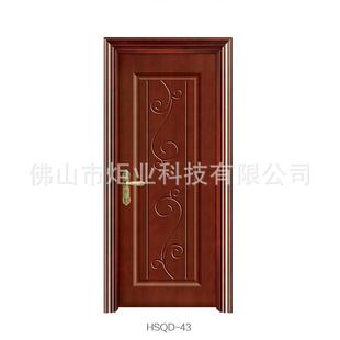 生产防虫防火阻燃wpc门室内安全wpc门耐腐蚀WPC门韩胜尊门