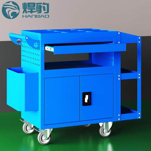多功能工具车汽修工具箱车间移动工具柜工具车零件车工具收纳层架