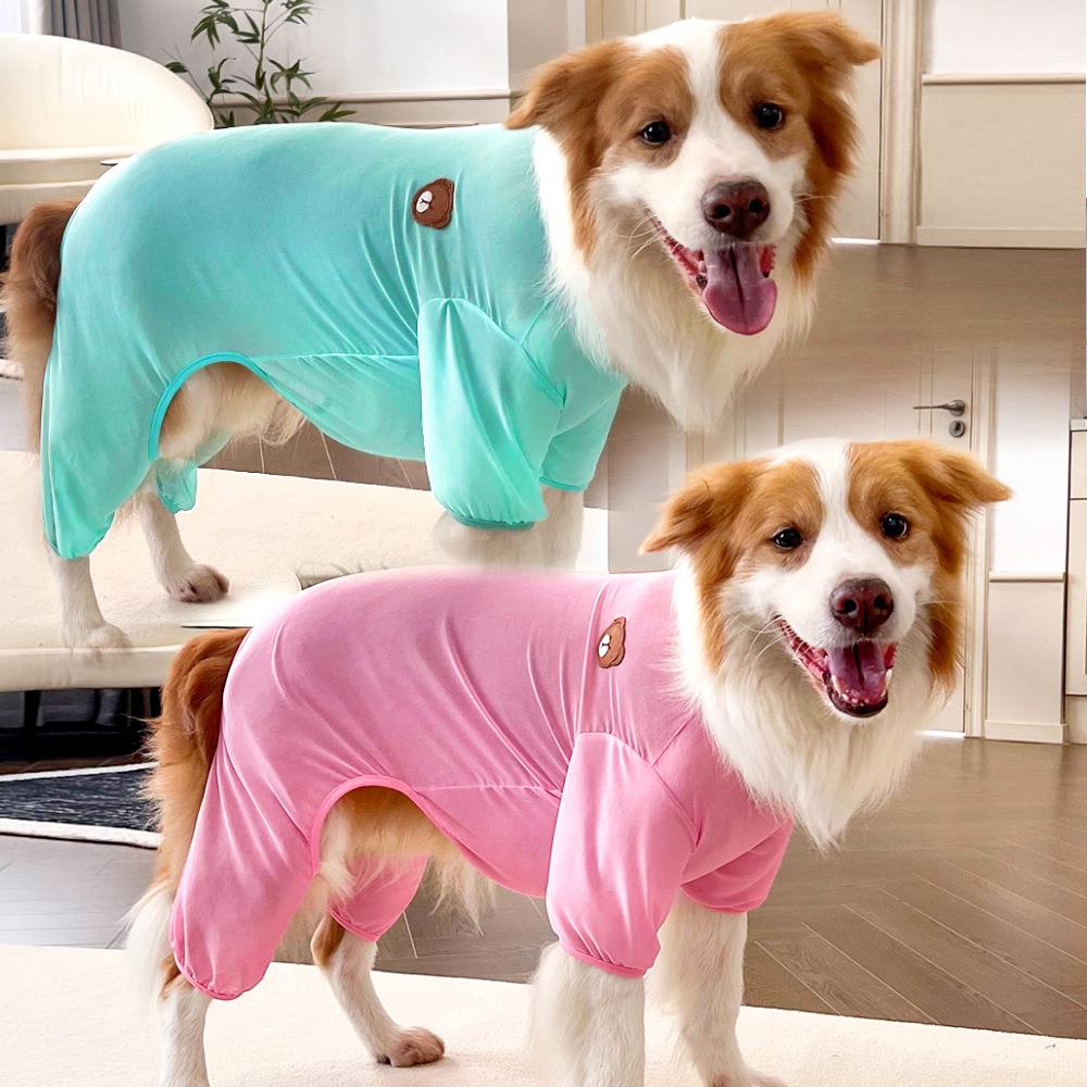 宠物猫四腿衣服狗背心大狗狗猫咪用品空调服防蚊虫金毛柯基家居服