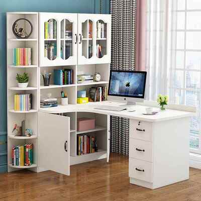 实木电脑桌台式能代办PDD10276公桌家用现书桌转角桌功写多字桌学