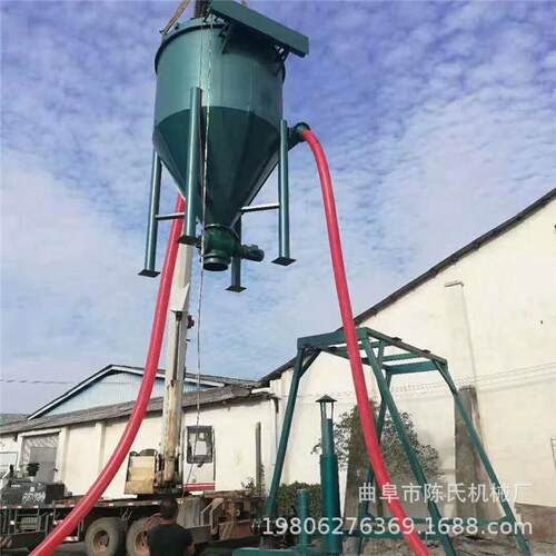 水泥粉装罐车气力输送机 散装炭黑自动吸料机 大型无尘气力输送机