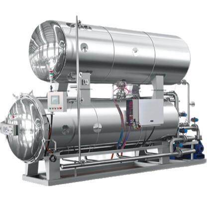 杀菌釜花生毛豆蒸煮灭菌锅