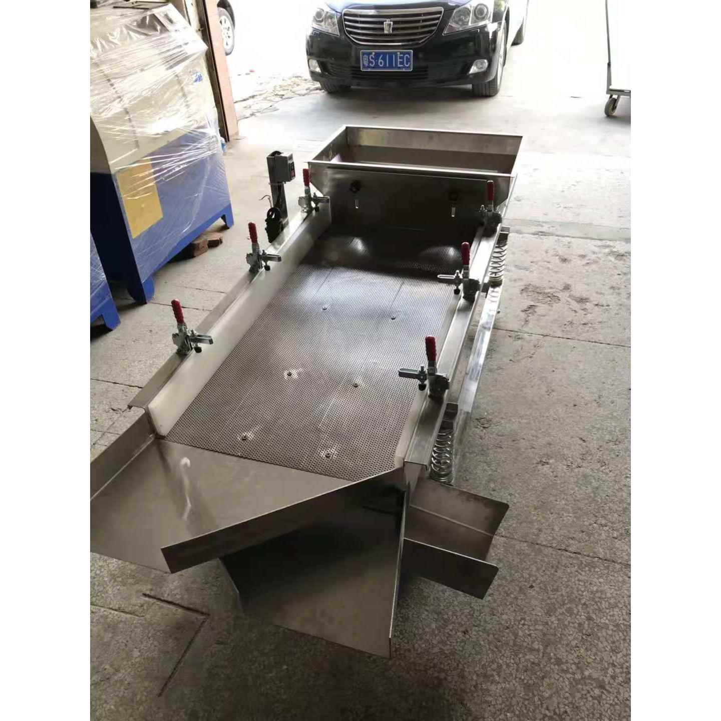 东莞直线不锈钢生产振动筛厂家0-60目分筛橡胶粉剂电动分筛设备