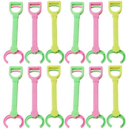 20 Pcs Mechanical Clip Toys Mini Robot Claw Plastic Machine