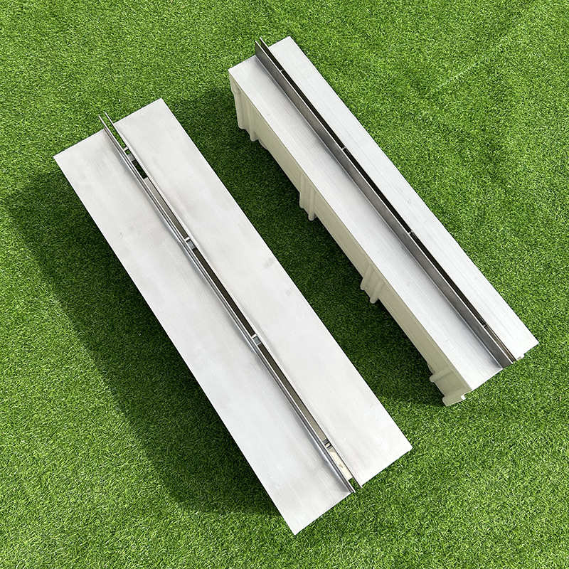 不锈钢排水沟盖板线性侧双缝沟盖批量供应多尺寸不锈钢线性排水沟