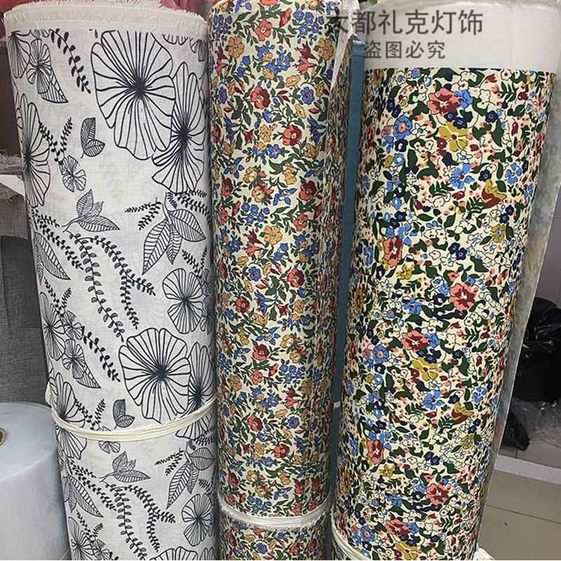 麻布灯罩外壳pvc羊皮纸透光灯膜屏风木格栅膜diy灯箱布料材料制作