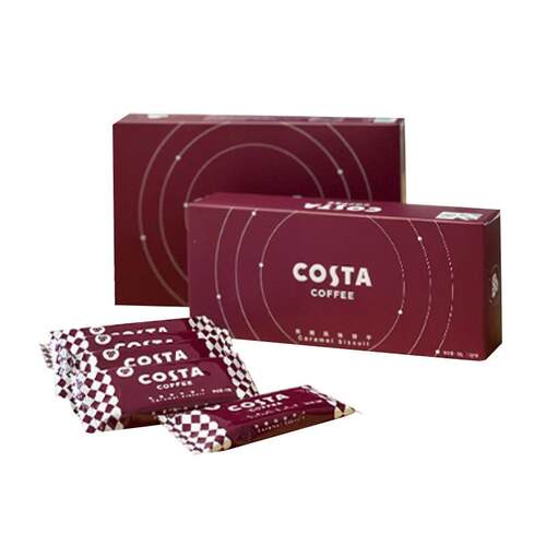COSTA咖世家休闲追剧居家分享装便携宿舍办公室焦糖饼干144g/盒