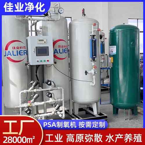 PSA制氧机高原弥散水产养殖冶金助燃分子筛工业氧气发生器