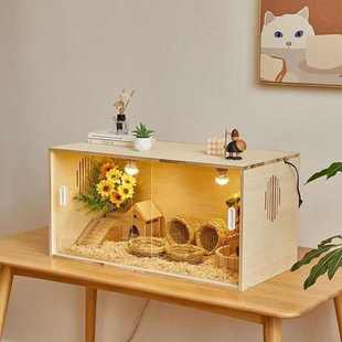 芦丁鸡宠物饲养箱保温箱幼鸡笼子育雏冬季专用全套卢丁鸡养箱恒温