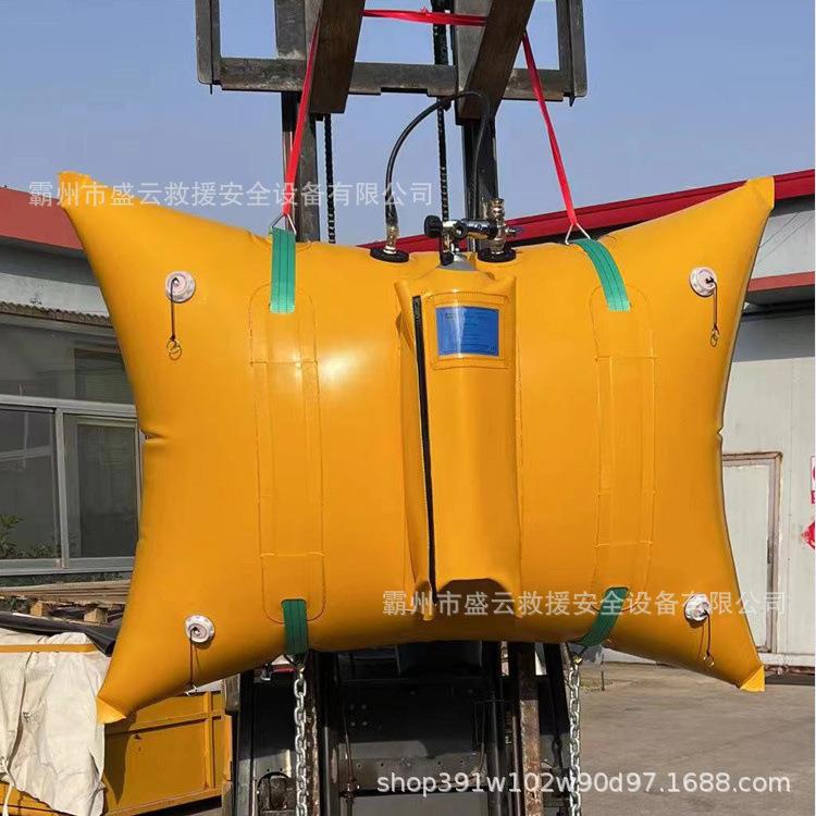 便捷式潜水打捞系统可手位控制海水浮潜袋小型大浮力提升气囊