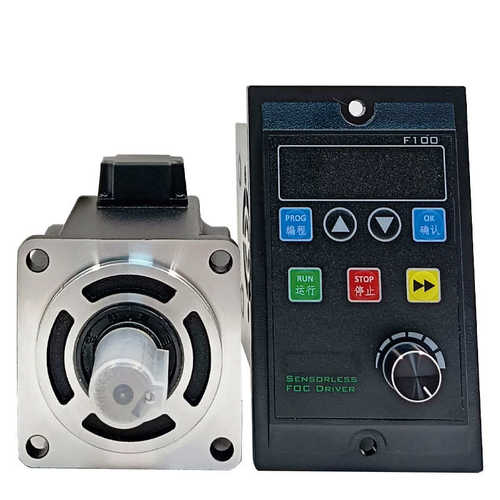 永磁同步电机控制器400W/750W交流配调速驱动控制器220V带485通讯