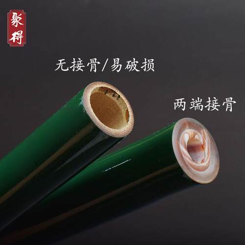 高档淮竹亭古风笛水子笛横竹笛绿一节笛cos初学入门成人儿童手新