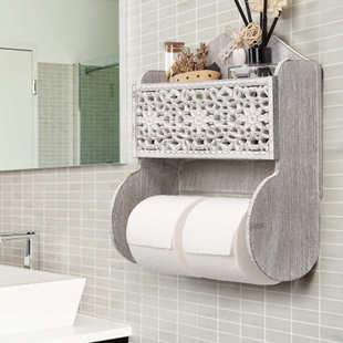 2023年复古风格 卫生间门后浴室收纳架子杂物置物整理壁挂挂墙现货