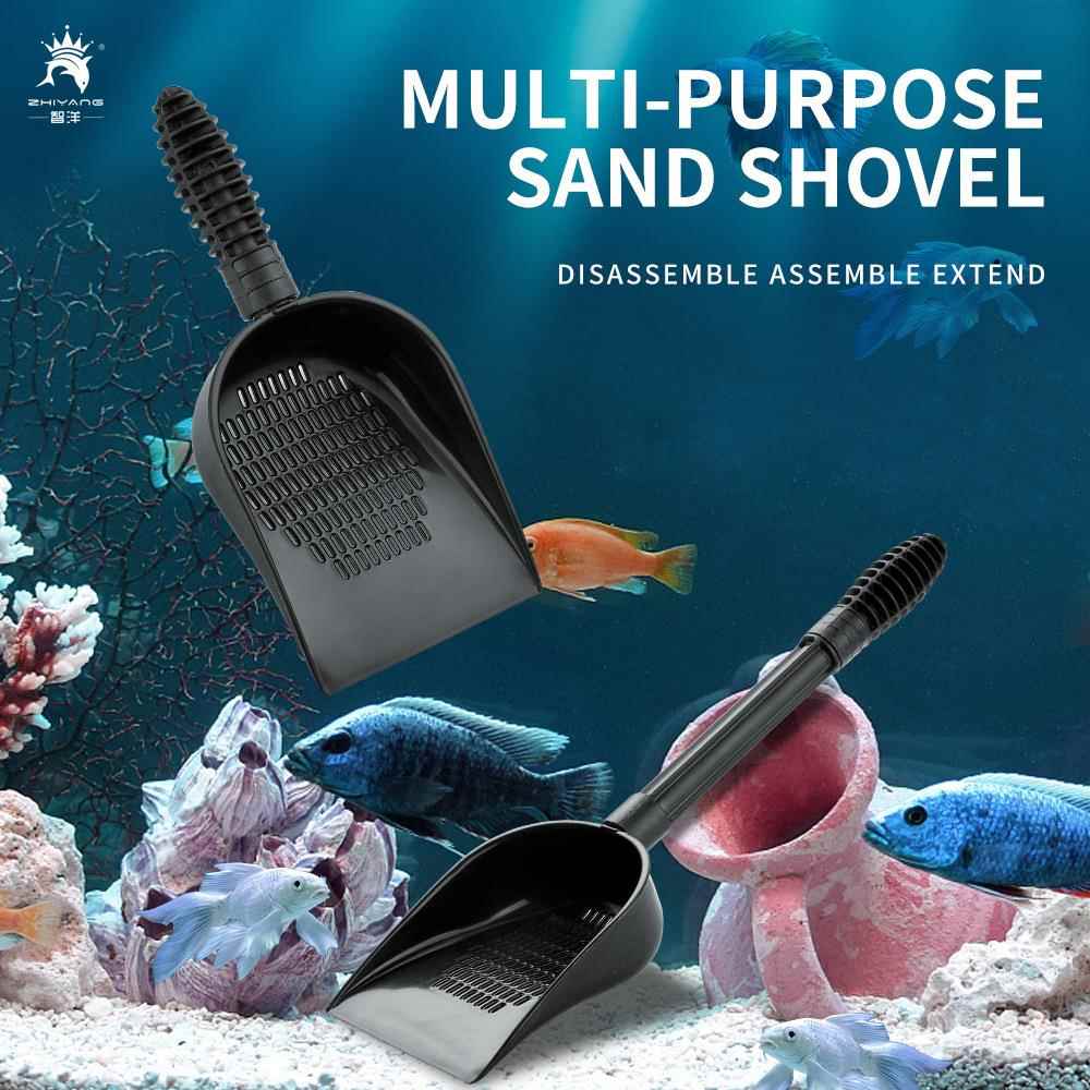 宠物水族铲 鱼缸砂铲铲沙猫狗粪铲 玩具沙滩跨境新款多功能砂铲子
