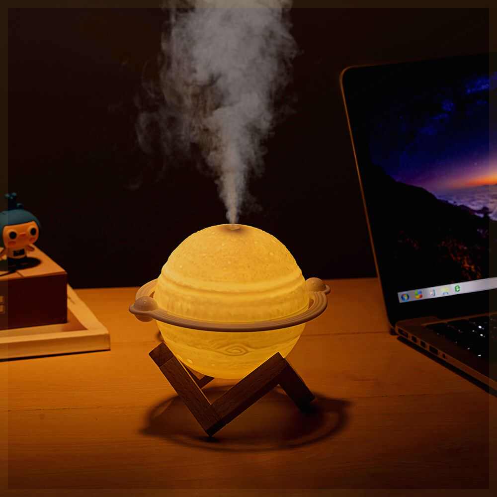 网红新款香薰机小众高级家用卧室床头静音精油电自动喷雾补水T