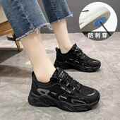 透气女式 轻便夏季 新款 工作鞋 劳保鞋 女士防砸防刺穿钢包头四季 女款