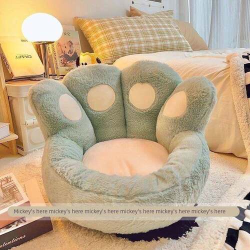 猫爪坐垫地上懒人沙发榻榻米蒲团卧室家用飘窗床边地毯办公室久坐