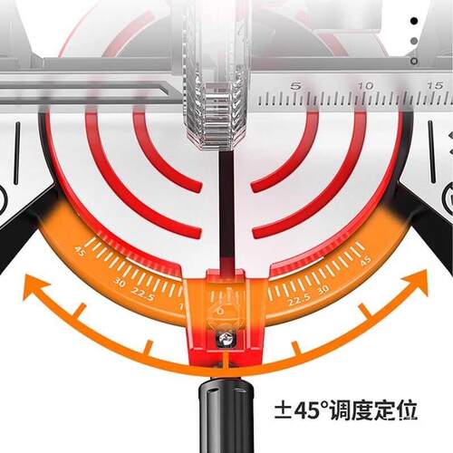 锯铝机精度多功能木材铝材铝合金切割机10寸255小型45度斜钺鸣