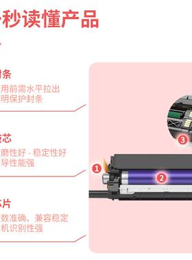适用施乐7125硒鼓Xerox WorkCentre 7220 7225 7120套鼓013R00657