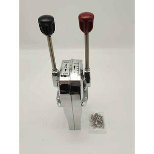 船用日式油门控制器操纵杆油门线档位双柄台式船用油门头船舶配件