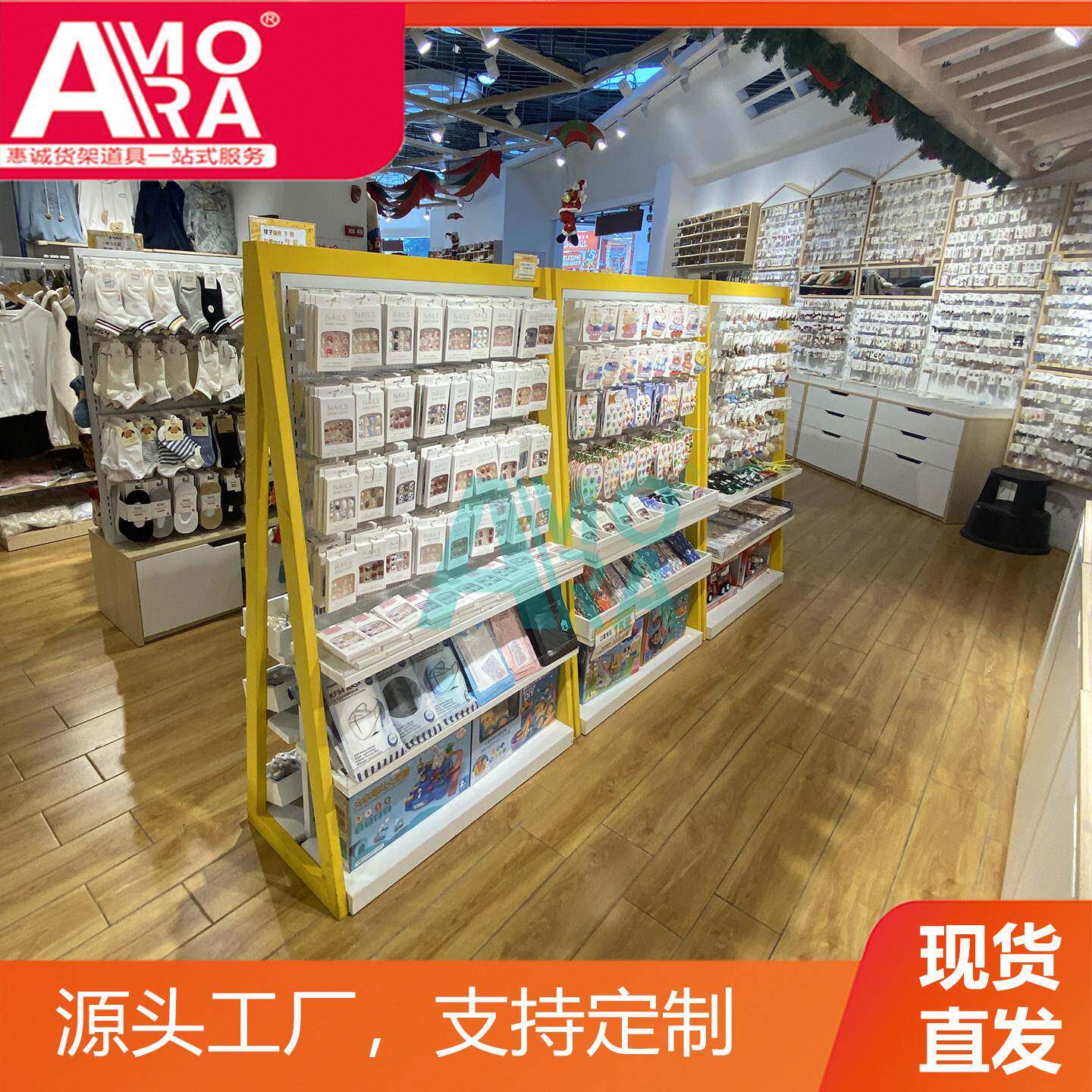 精品货架饰品店展示架头饰挂件耳环中岛柜首饰展示柜陈列架
