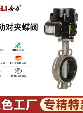 HEQ系列 电动对夹蝶阀