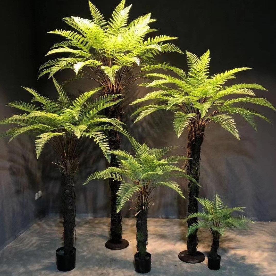 室内仿真植物大型新西兰银蕨仿真树景观橱窗落地装饰绿植造景