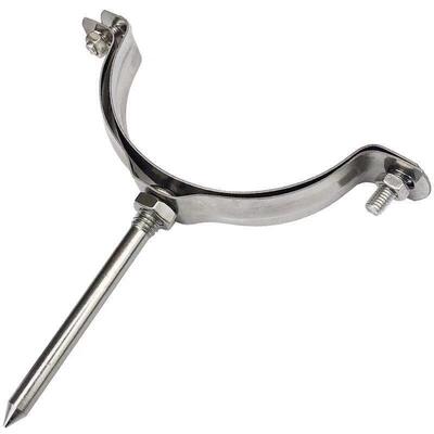 PVC排水管不锈钢管PPR尖头固定卡扣卡箍110不锈钢卡箍下水管配件