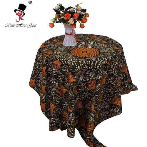 新款直销非洲民族涤纶印花面料时尚非洲布料出口外贸跨境扎染家居