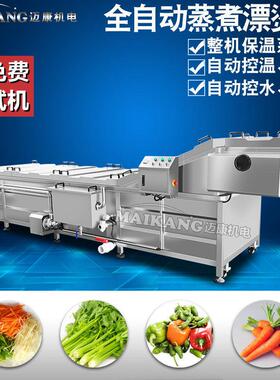 现货雷笋蒸煮漂烫机商用春笋杀青机全自动茭白漂烫设备