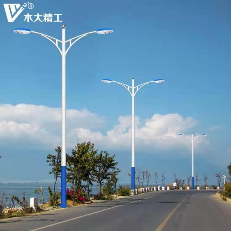 工户外新村新星灯头机飞火炬MD-AC502LED农路灯程道路市电220V压