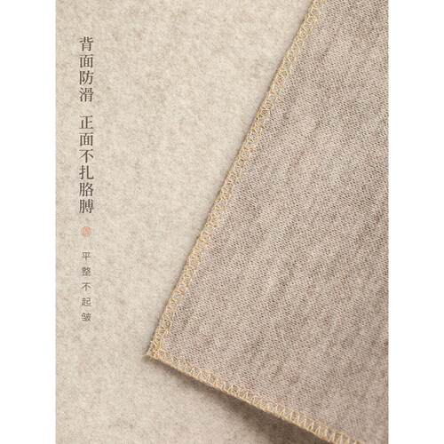 问心堂羊毛毛毡耐脏加厚加绒书画羊绒毛毡垫国画大画毡练字书桌垫
