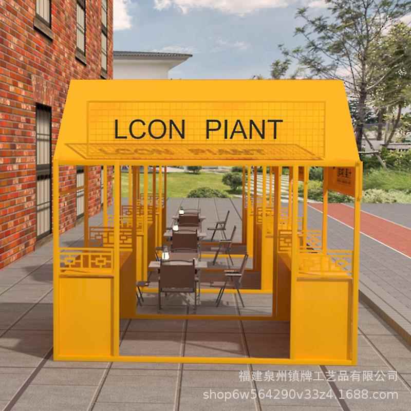 古风营地铁艺摊位架区美食大型景摆子摊架商332业街活动摆节摊架