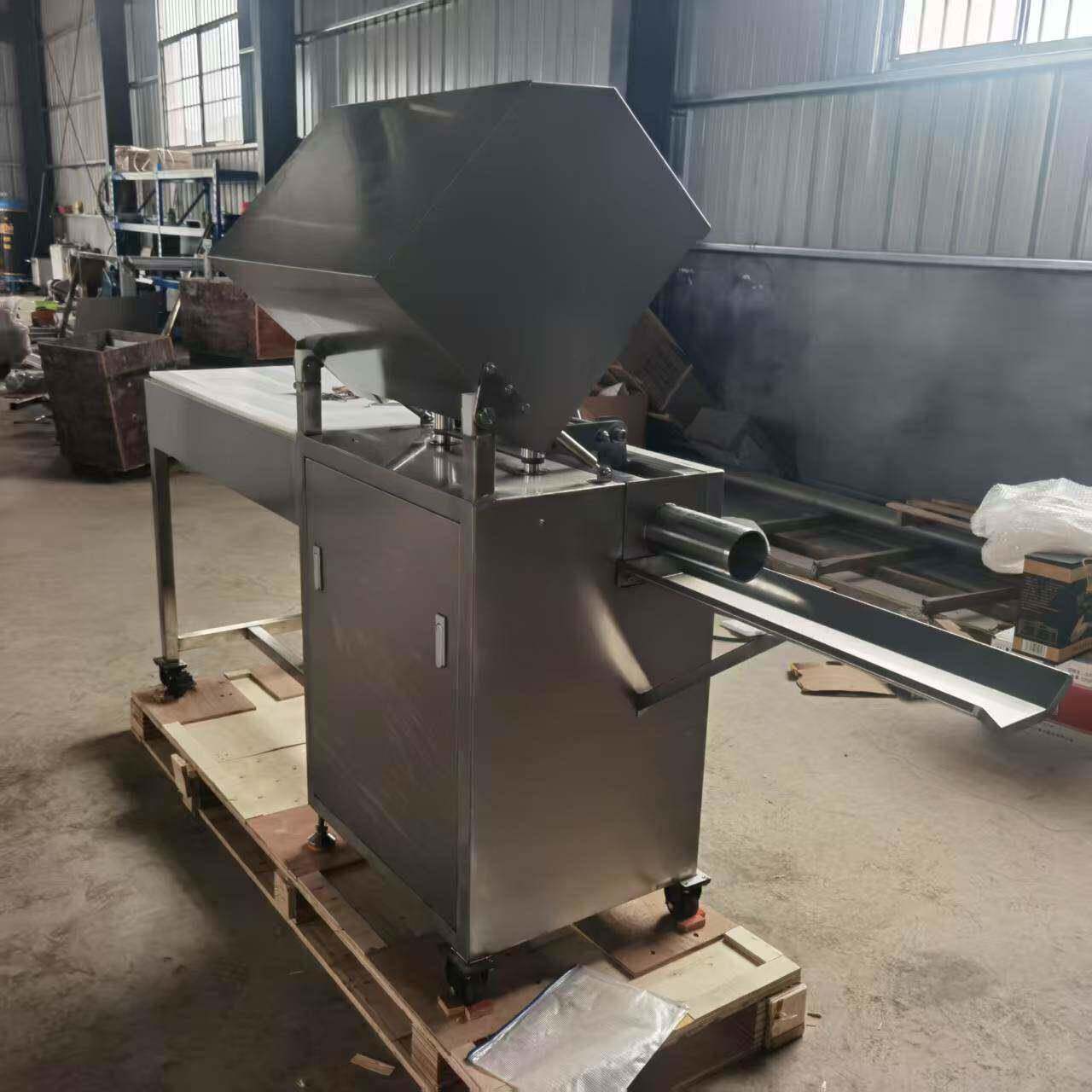 肉类填充机 牛羊肉卷成型填充装机 包卷机全自动打肉卷填充机