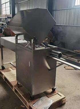 肉类填充机 牛羊肉卷成型填充装机  包卷机全自动打肉卷填充机