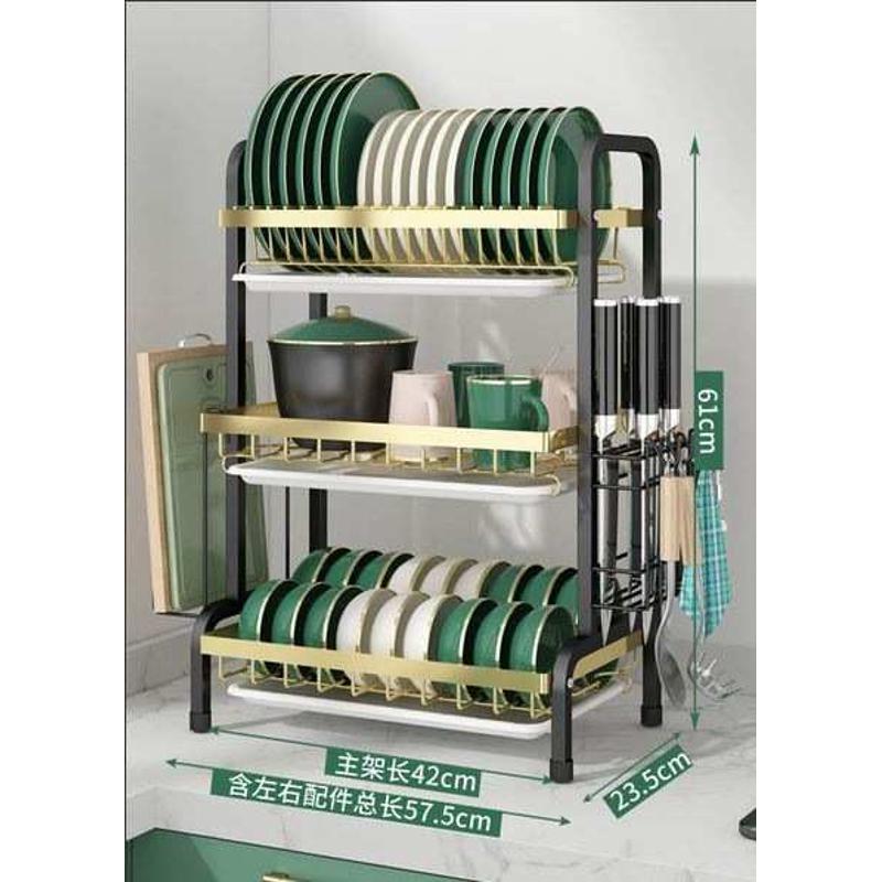 碗架砧板架沥水厨房收纳 物台面碗碟沥水架收纳架家用置碗筷架