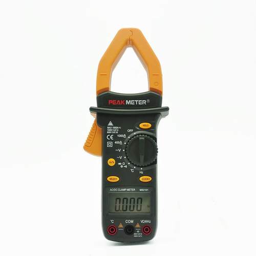华谊PM2101数字交直流钳形电流表万用表1000A钳流表厂家