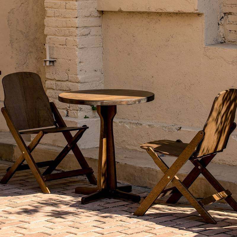 覆古实木桌椅套装客厅阳台方桌小户型家用餐桌桌子圆桌咖啡店茶几,住宅家具,实木餐桌,淘宝优惠券,粉丝福利购,淘宝优惠卷