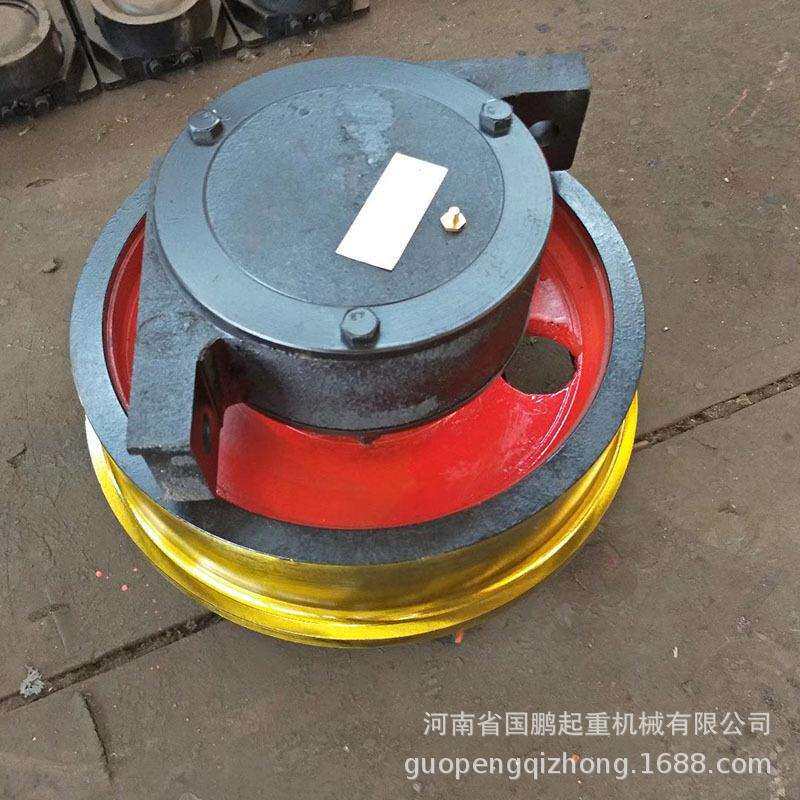 起重机小车轮组 250-500单边车轮组 整体淬火调质车轮