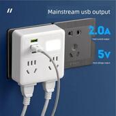 智能插座家用86式 转换器多功能多孔USB插排插板学生宿舍插接线板