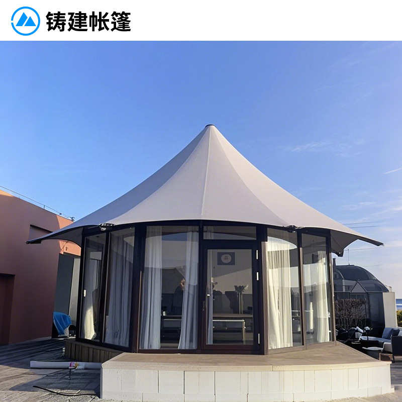 酒店形宿野小别墅民单峰帐篷峰酒店度假帐篷帐篷八营地 边 奢型